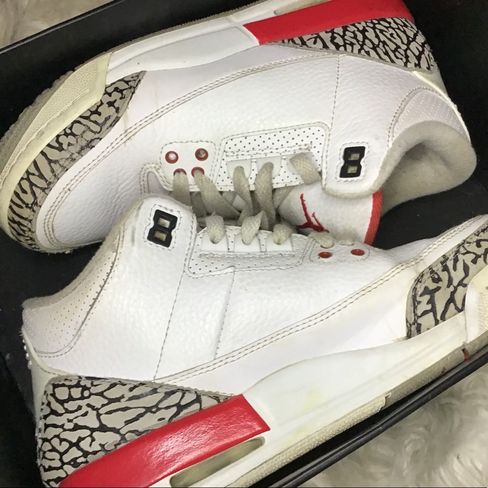 Jordan 3 red cement
